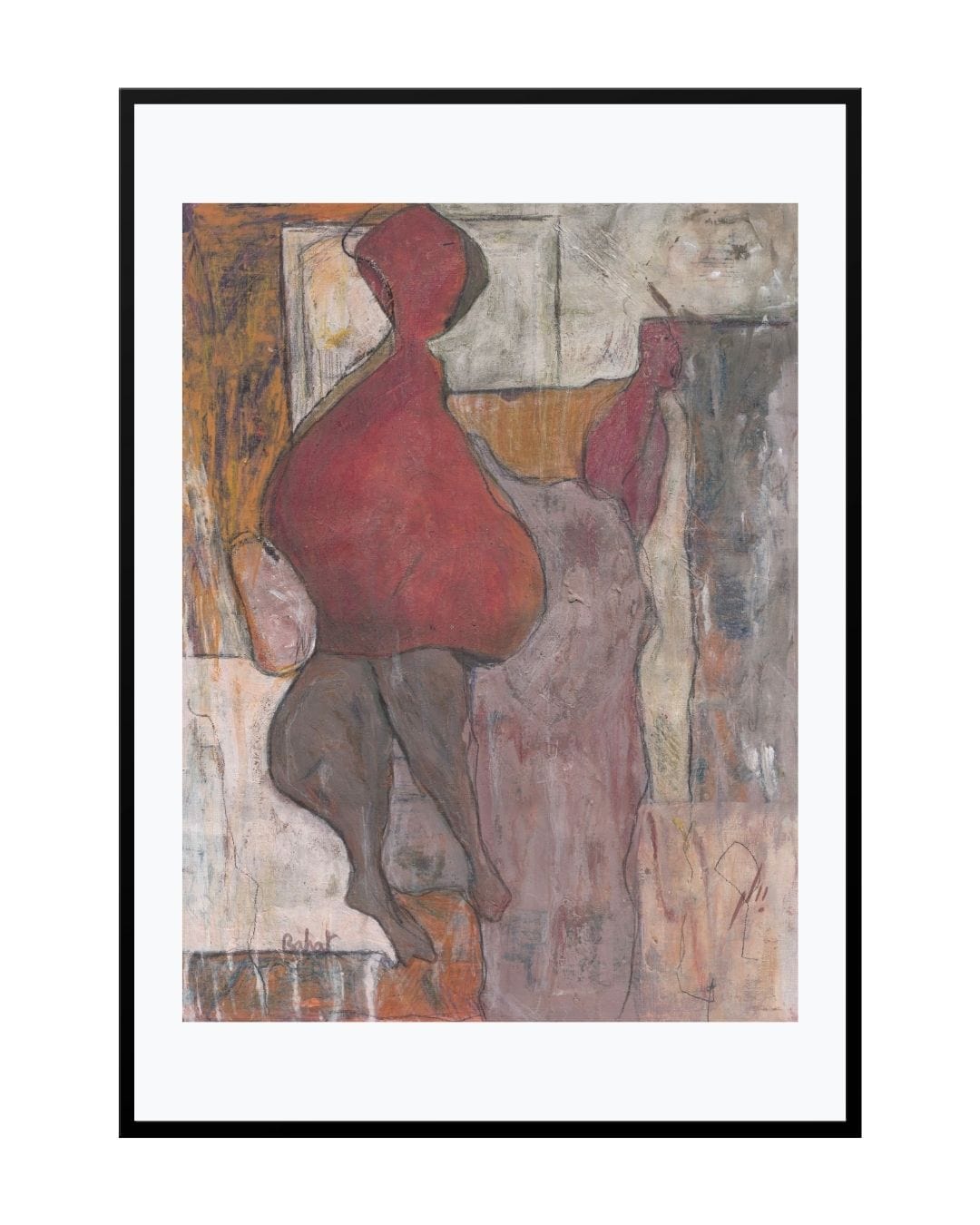 Posters, Prints, & Visual Artwork Decorative Abstract Art - Angel